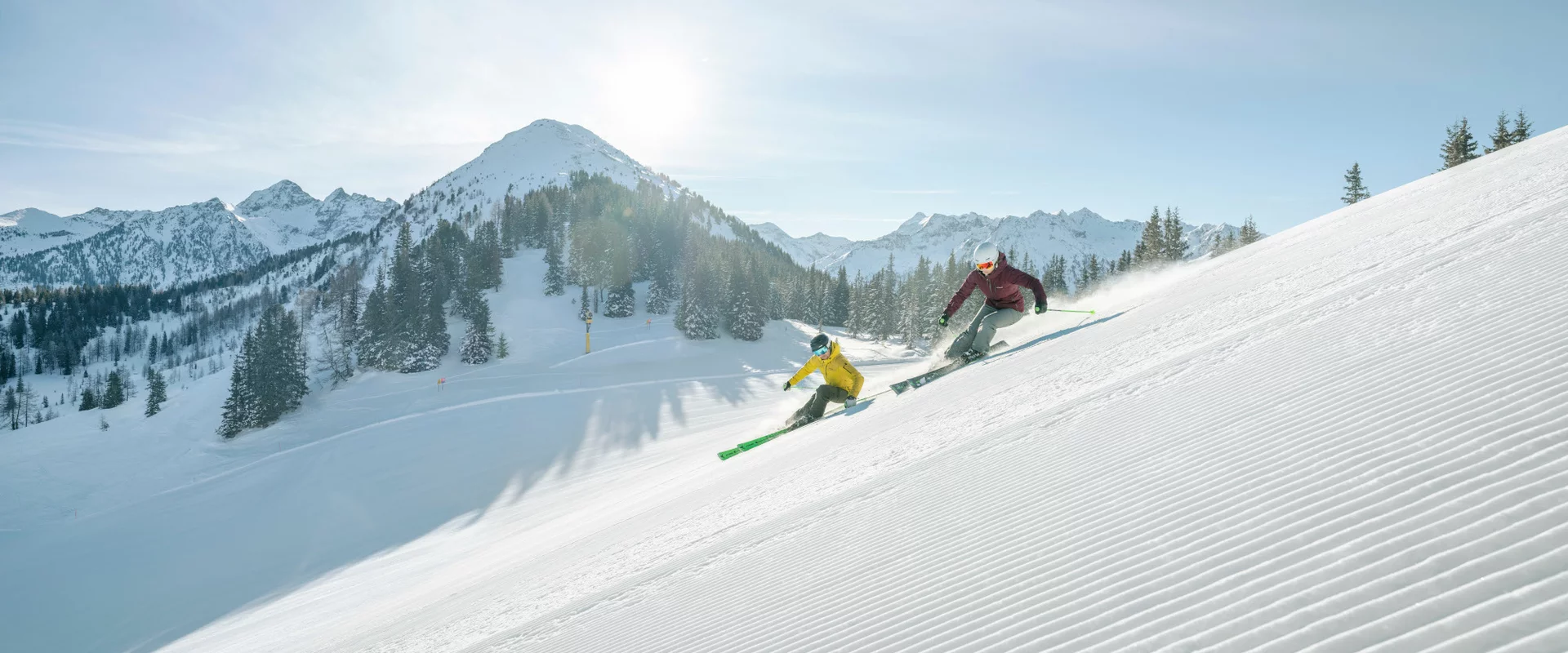 Skiing in Schladming